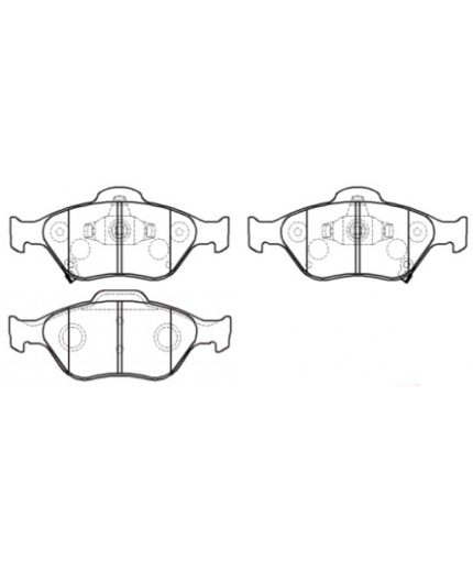 HSB Колодки дисковые