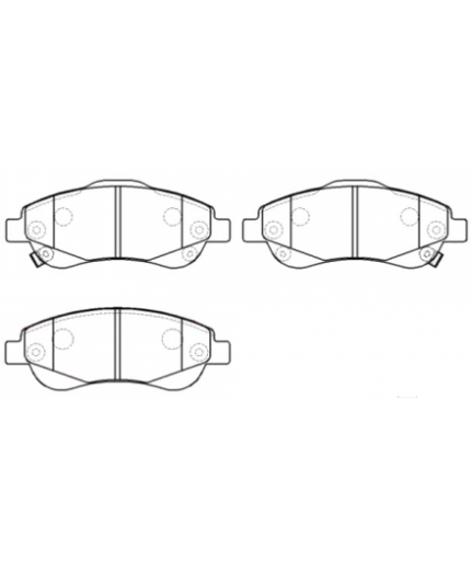 HSB Колодки дисковые