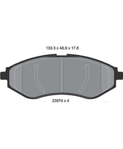 Textar Колодки дисковые передние Фото 2