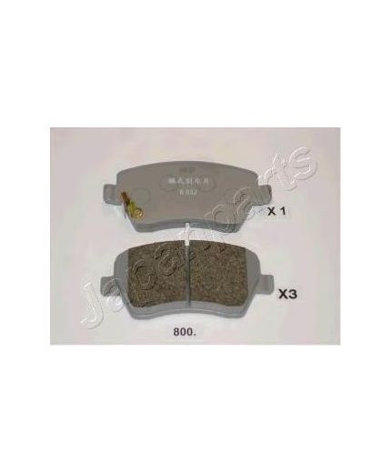 Japanparts Колодки дисковые передние