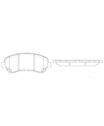 NISSAN Колодки дисковые Фото 2