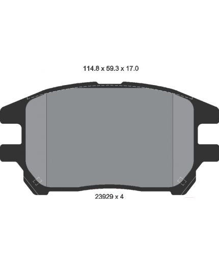 Textar Колодки дисковые