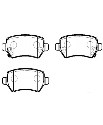 HSB Колодки дисковые