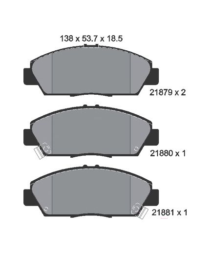 Textar Колодки дисковые передние Фото 2
