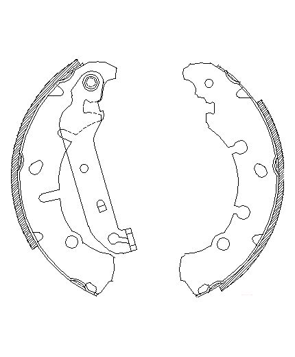 REMSA Колодки дисковые