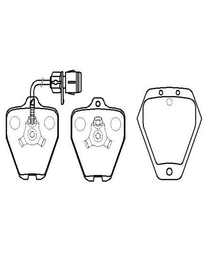 HSB Колодки дисковые