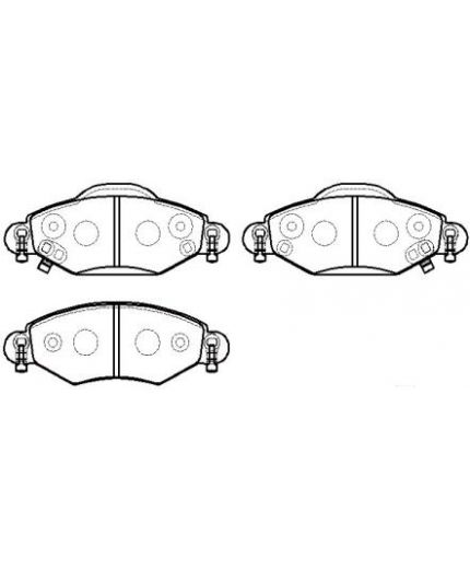 HSB Колодки дисковые