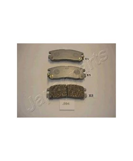 Japanparts Колодки дисковые задние