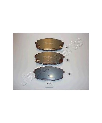 Japanparts Колодки дисковые передние