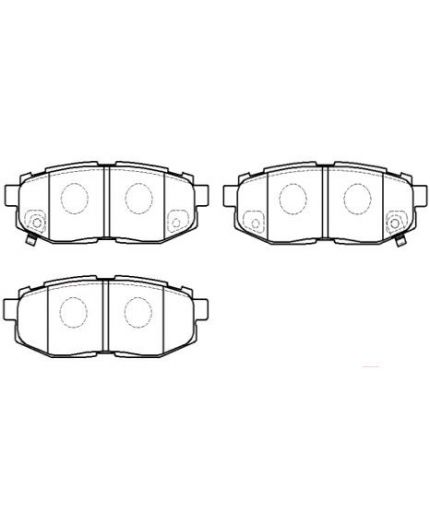 HSB Колодки дисковые