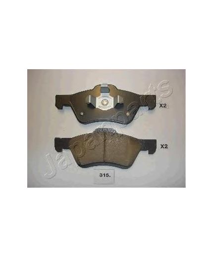 Japanparts Колодки дисковые передние