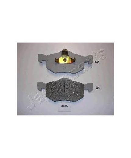 Japanparts Колодки дисковые передние