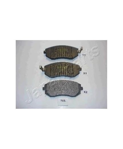 Japanparts Колодки дисковые передние