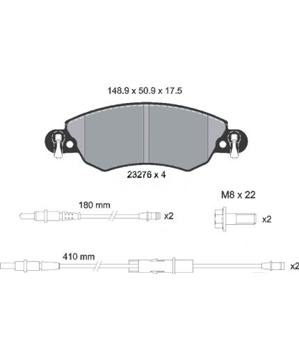 Textar Колодки дисковые