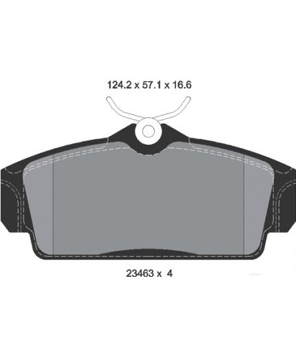 Textar Колодки дисковые передние Фото 2