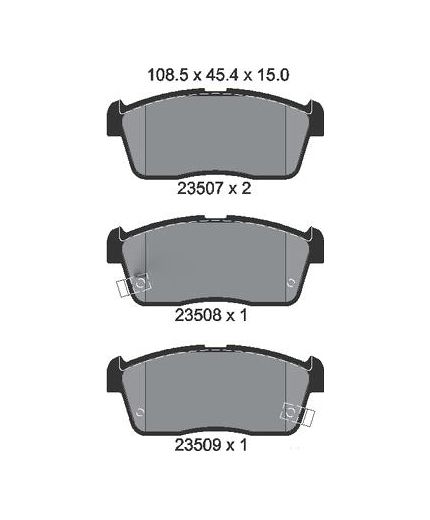 Textar Колодки дисковые