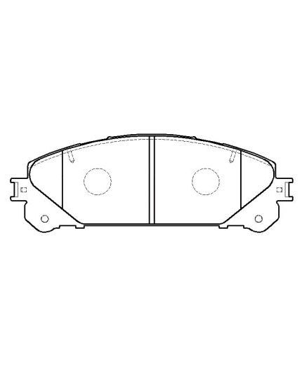 HSB Колодки дисковые передние