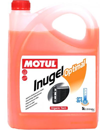 Антифриз MOTUL INUGEL OPTIMAL G12+ -37°C 5л (замена 102924)