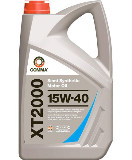 Моторное масло COMMA XT2000 15W-40 4л