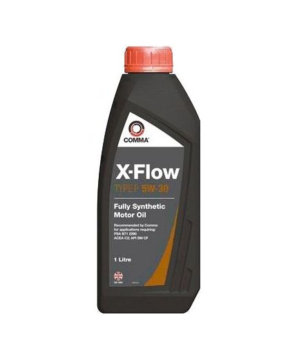 Моторное масло COMMA X-FLOW TYPE P 5W-30 1л Фото 2