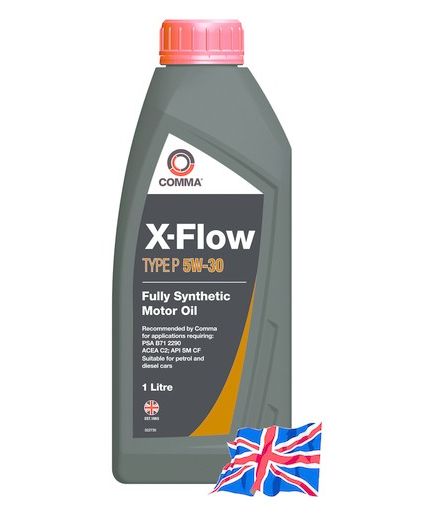 Моторное масло COMMA X-FLOW TYPE P 5W-30 1л Фото 3