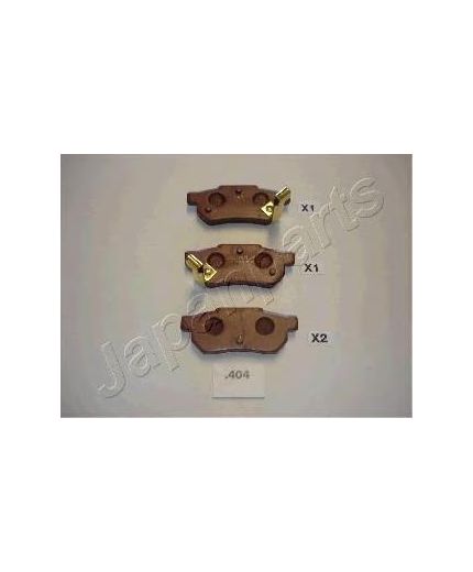 Japanparts Колодки дисковые задние
