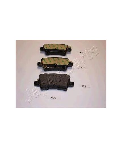 Japanparts Колодки дисковые задние