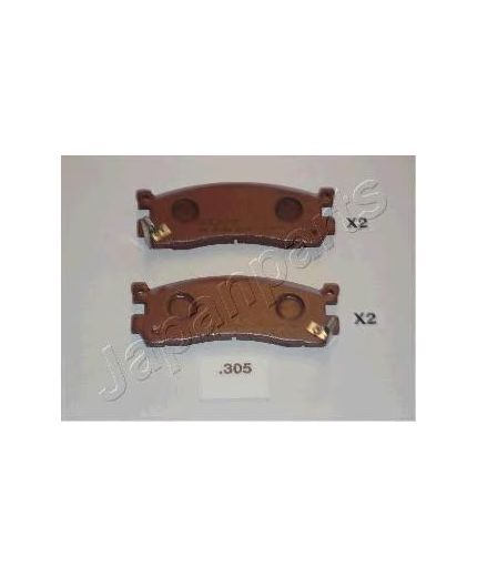 Japanparts Колодки дисковые задние