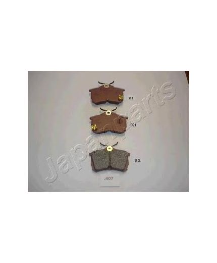Japanparts Колодки дисковые задние
