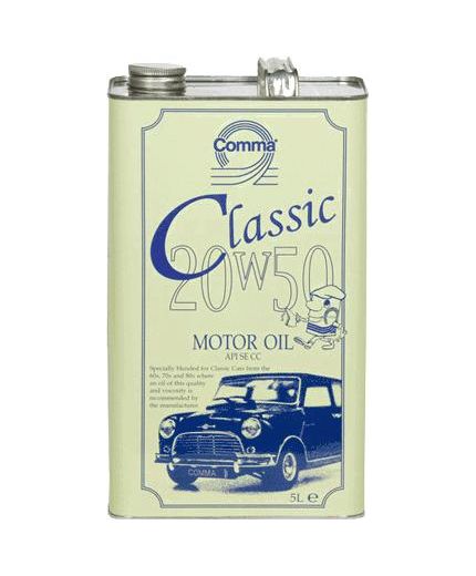 Моторное масло COMMA CLASSIC MTR OIL 20W-50 5л Фото 2