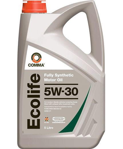 Моторное масло COMMA Ecolife 5W-30 5л Фото 2