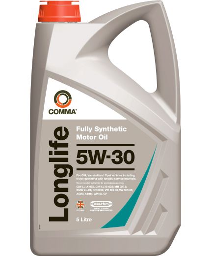 Моторное масло COMMA Long Life 5W-30 5л Фото 2