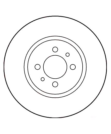 TRW Тормозной диск передний Фото 2