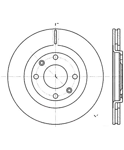 Stellox Тормозной диск передний