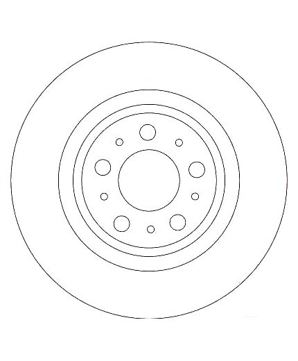 TRW Тормозной диск задний