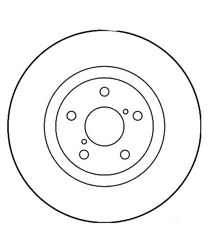 TRW Тормозной диск передний Фото 2