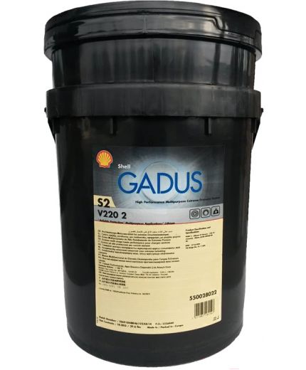 Смазка SHELL Gadus S2 V220 2 18кг Фото 2