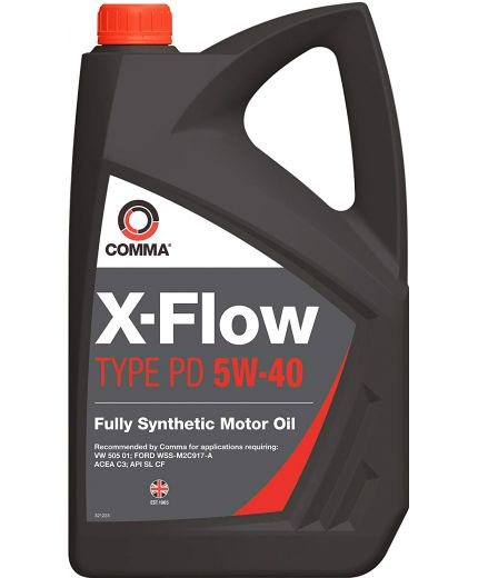Моторное масло COMMA X-FLOW TYPE PD 5W-40 4л Фото 2