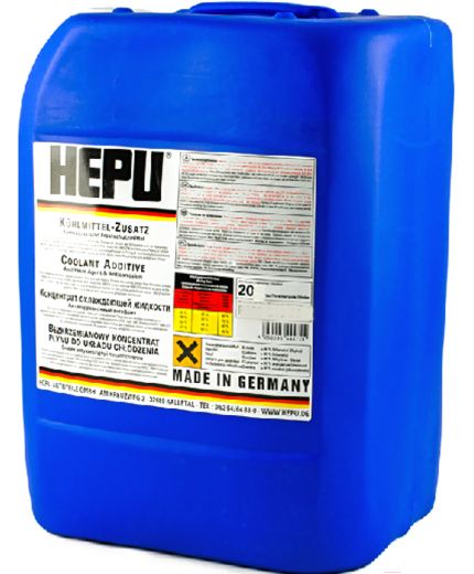 Антифриз HEPU Violet концентрат фиолетовый G12+ -40°C 20л