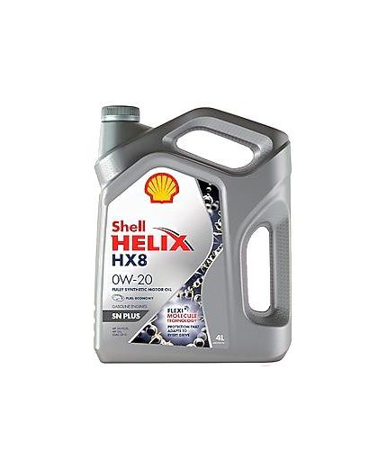 Моторное масло SHELL Helix HX8 0W-20 4л