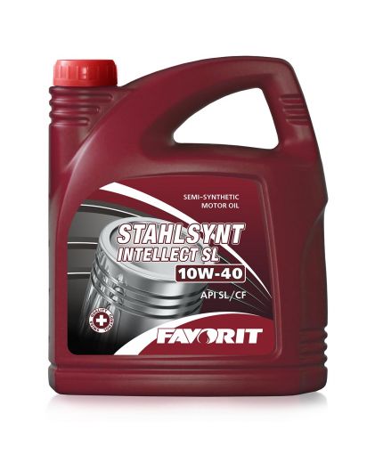 Моторное масло FAVORIT STAHLSYNT Intellect SL SL/CF 10W-40 налив 1л Фото 2