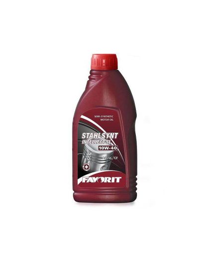 Моторное масло FAVORIT STAHLSYNT Intellect SL SL/CF 10W-40 налив 1л Фото 3