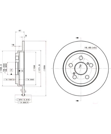 BREMBO Тормозной диск Фото 2