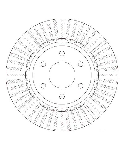 TRW Тормозной диск