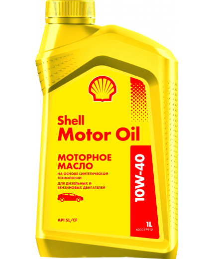 Моторное масло SHELL Motor OIL 10W-40 1л