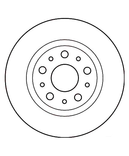 TRW Тормозной диск задний Фото 2