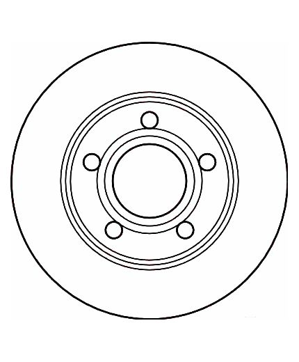 TRW Тормозной диск задний Фото 2