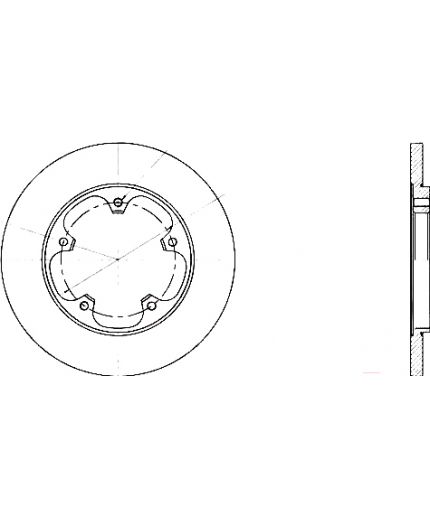 Ford Тормозной диск задний Фото 2