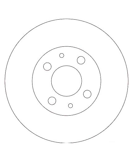 TRW Тормозной диск передний Фото 2