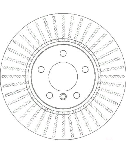 TRW Тормозной диск Фото 3
